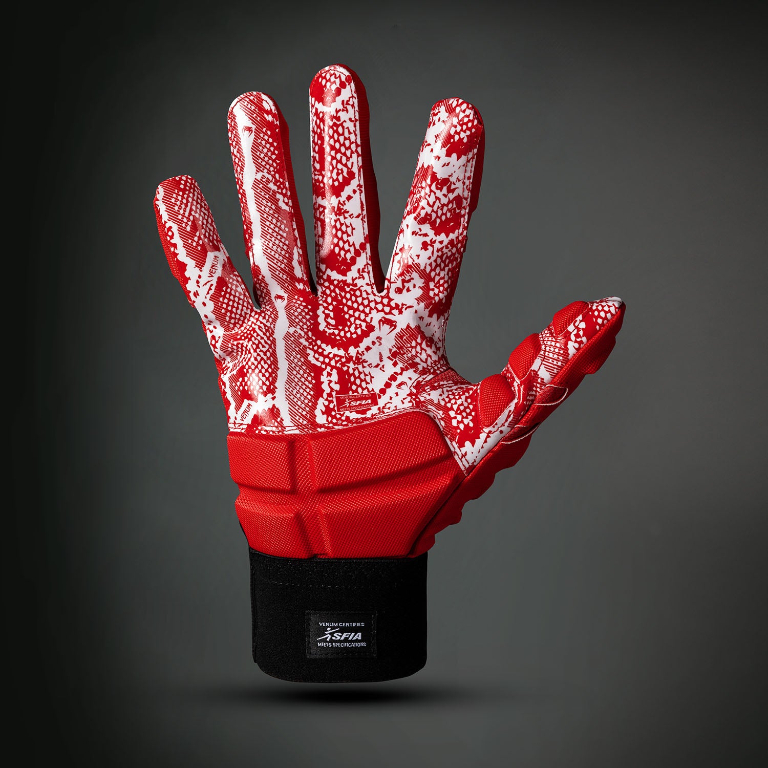 venum-elite-xtp-american-football-handschuhe-rot-wei image 3