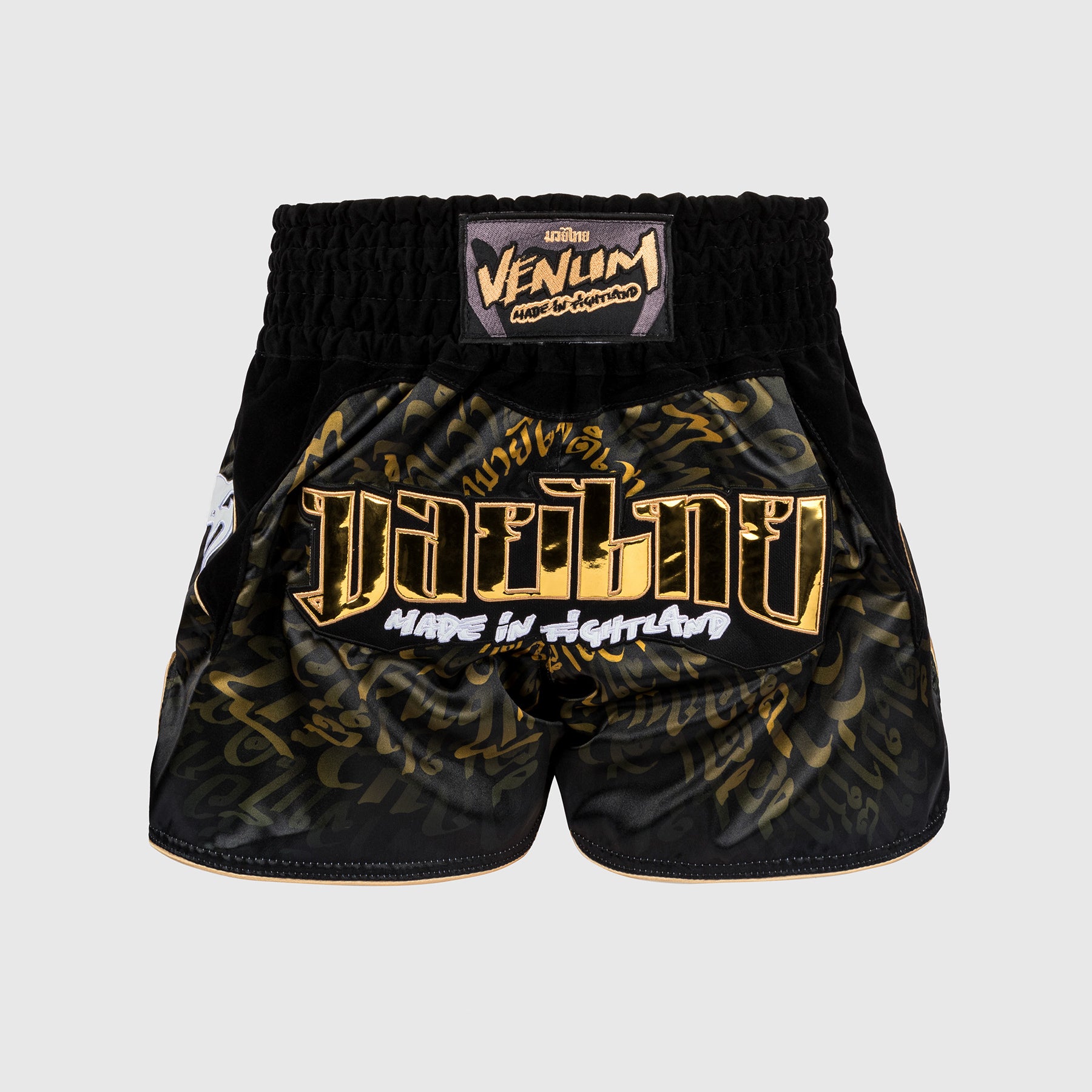 venum-attack-muay-thai-shorts-schwarz-gold image 1