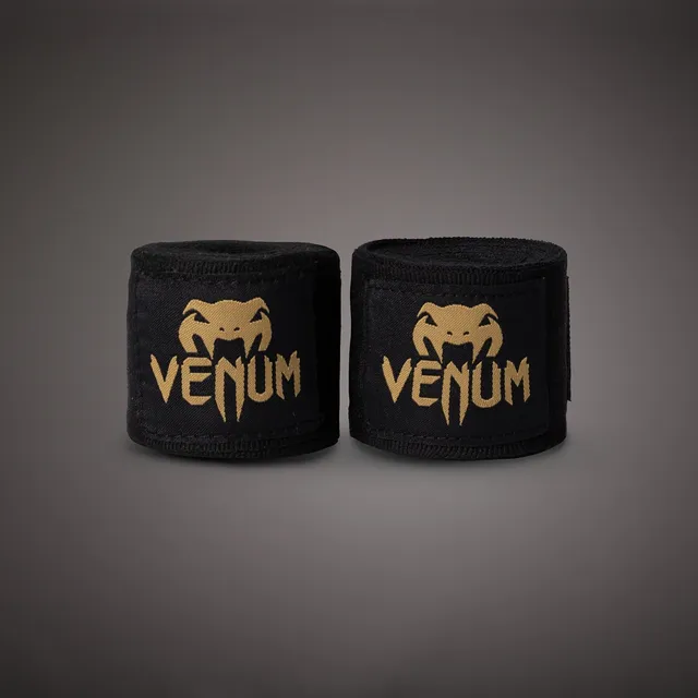 venum-kontact-boxing-bandagen-4-5-m-schwarz-gold image 1