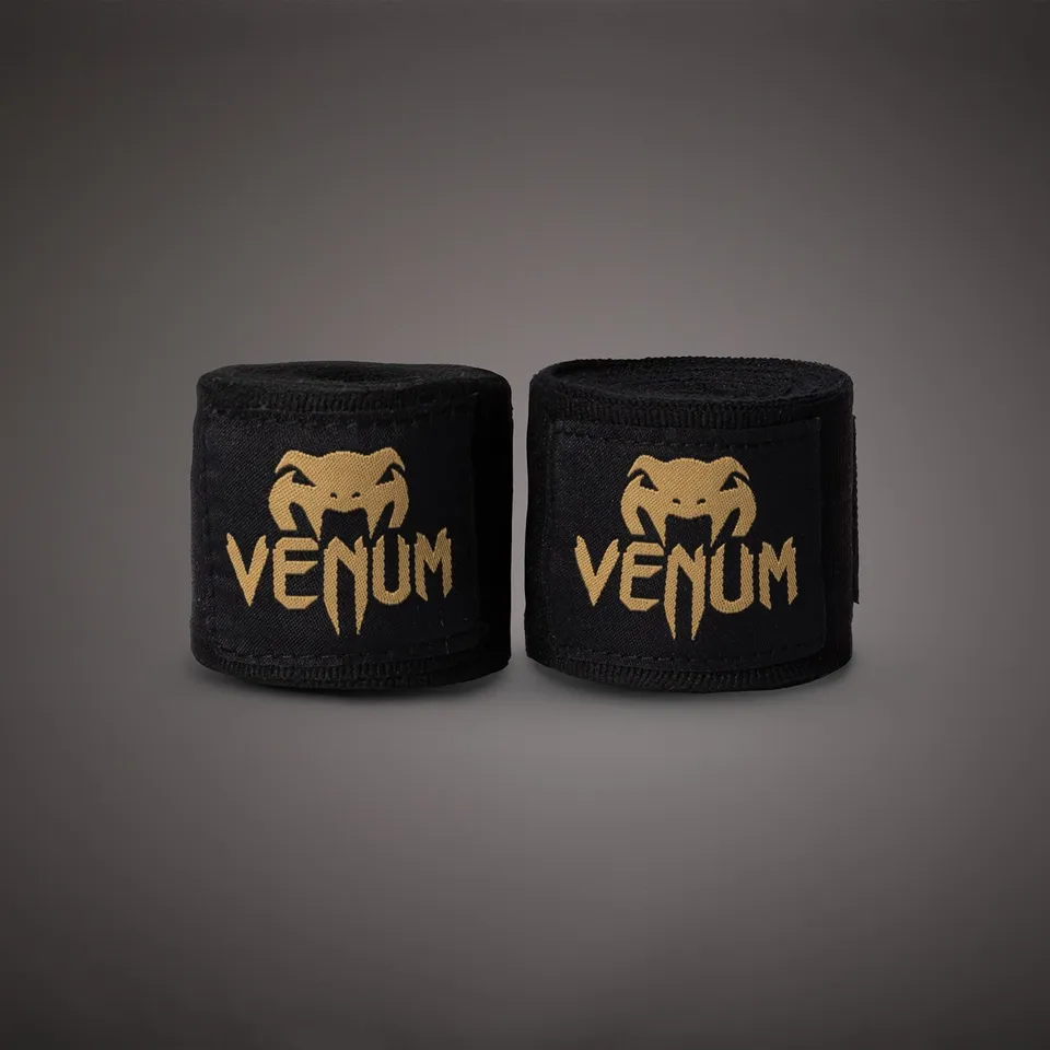 venum-kontact-boxing-bandagen-4-5-m-schwarz-gold image 1