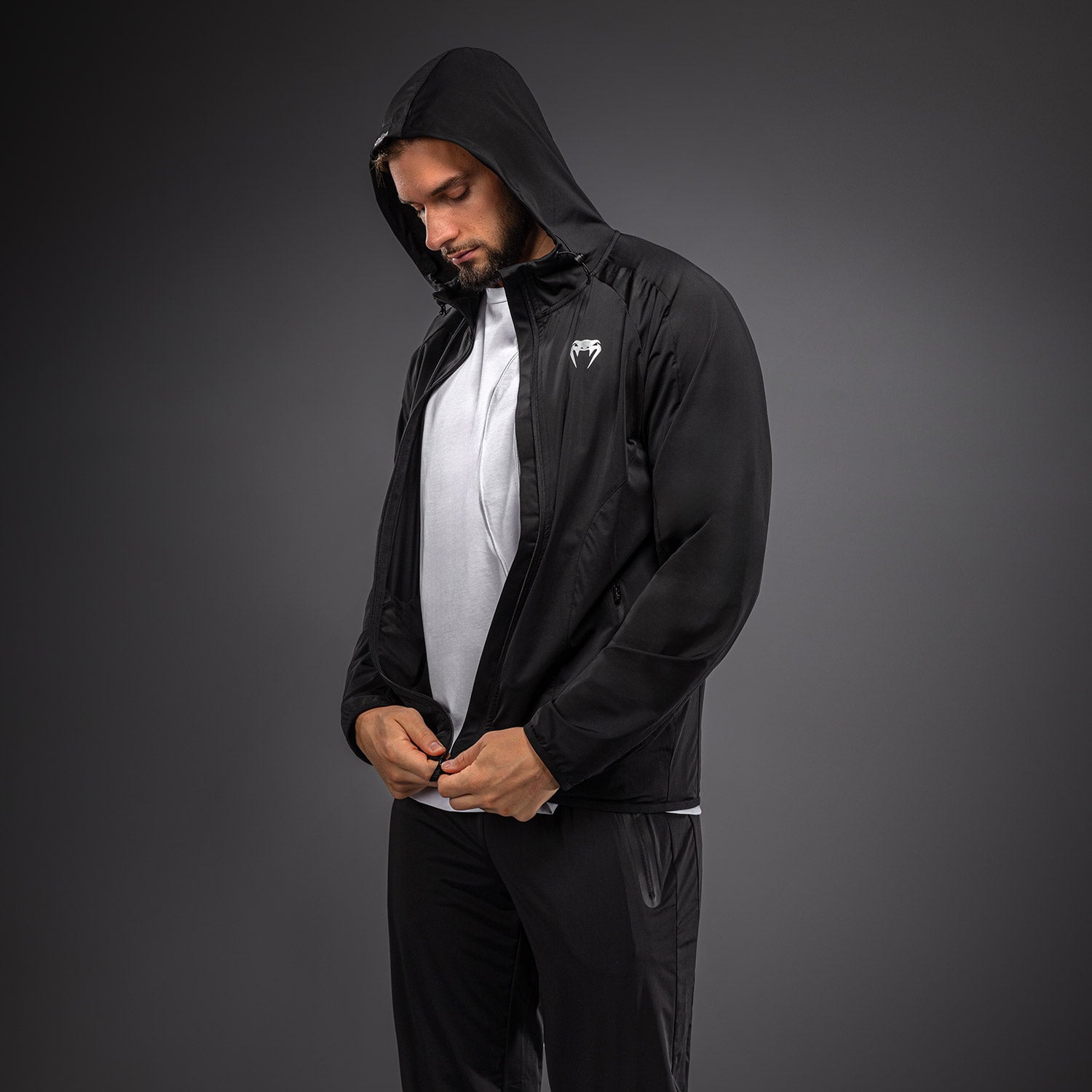 venum-contender-aero-trainingsjacke-schwarz image 4