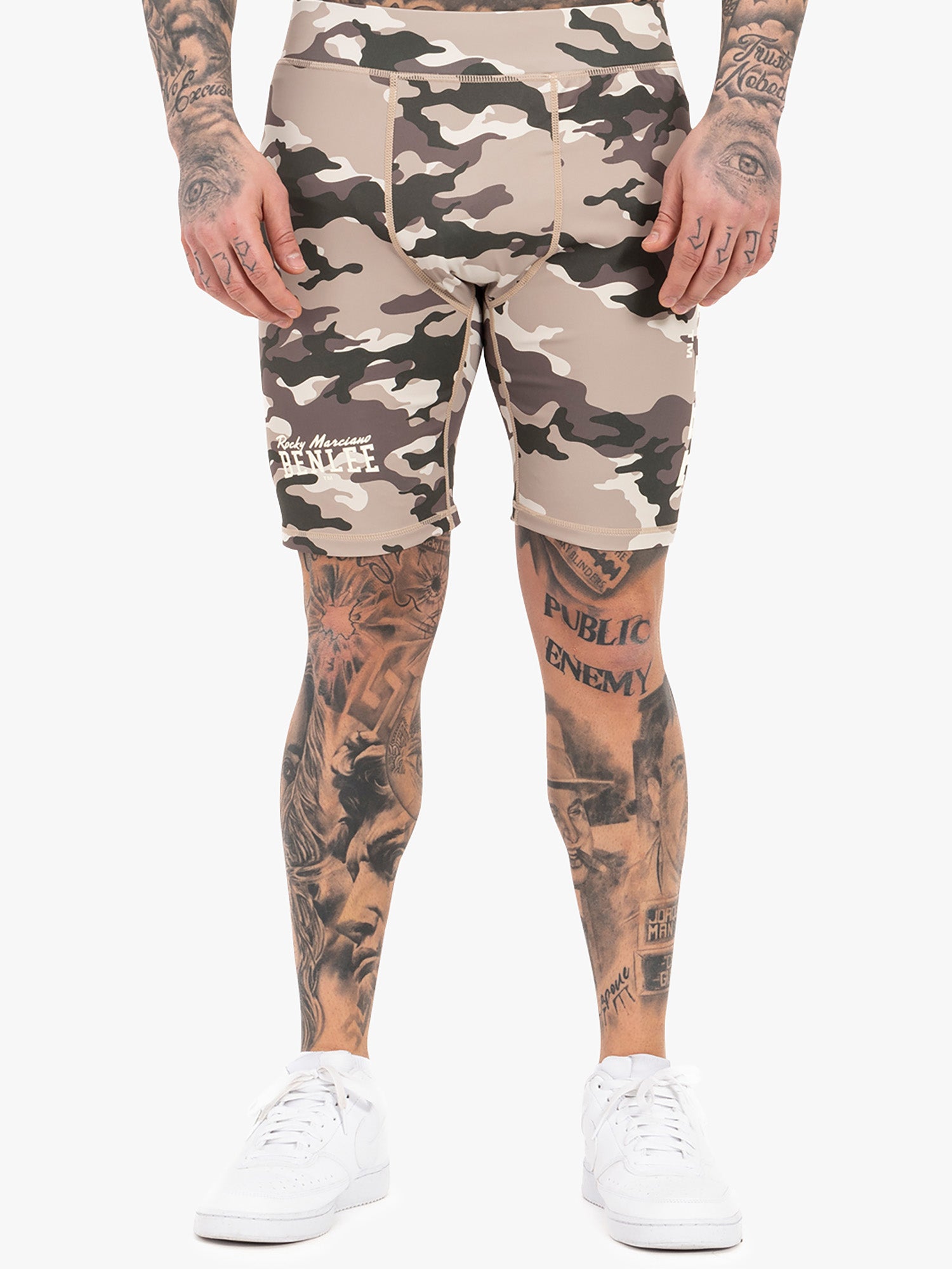 benlee-krinson-funktionsshorts-herren-military-look-trainingsshorts image 1
