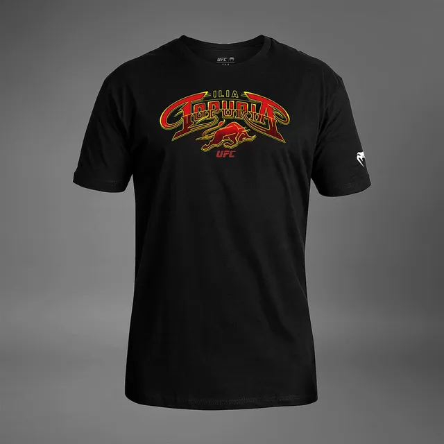 ufc-unrivaled-by-venum-ilia-topuria-herren-t-shirt-schwarz image 1