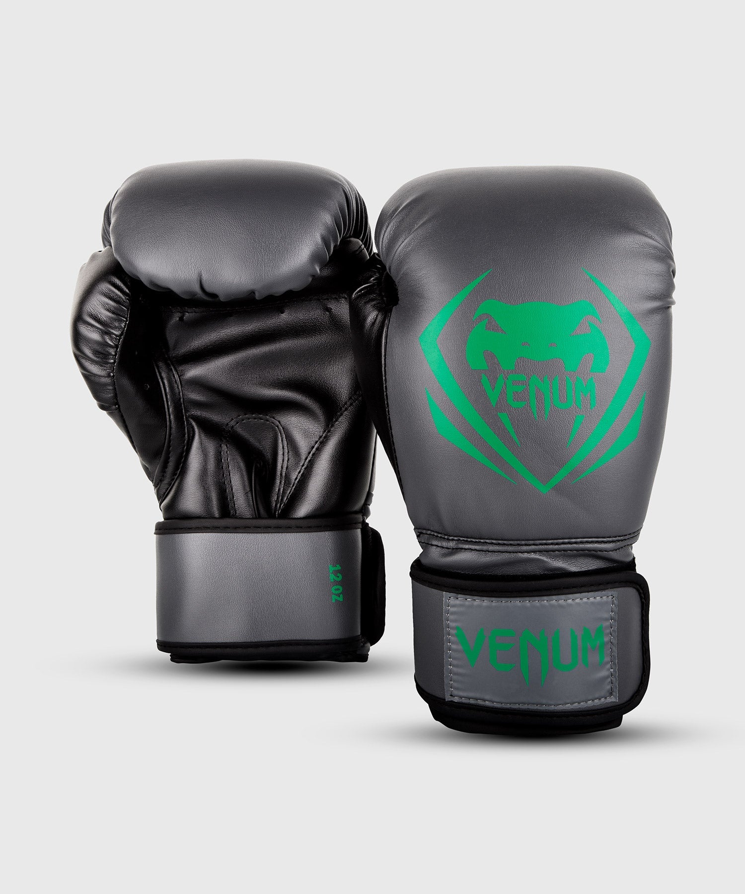 venum-contender-boxhandschuhe-grau-schwarz-gr-n image 2