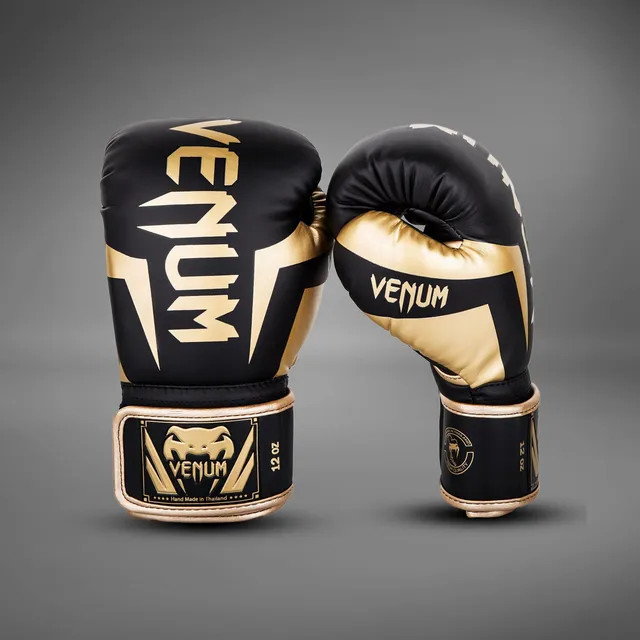 venum-elite-boxhandschuhe-schwarz-gold image 1