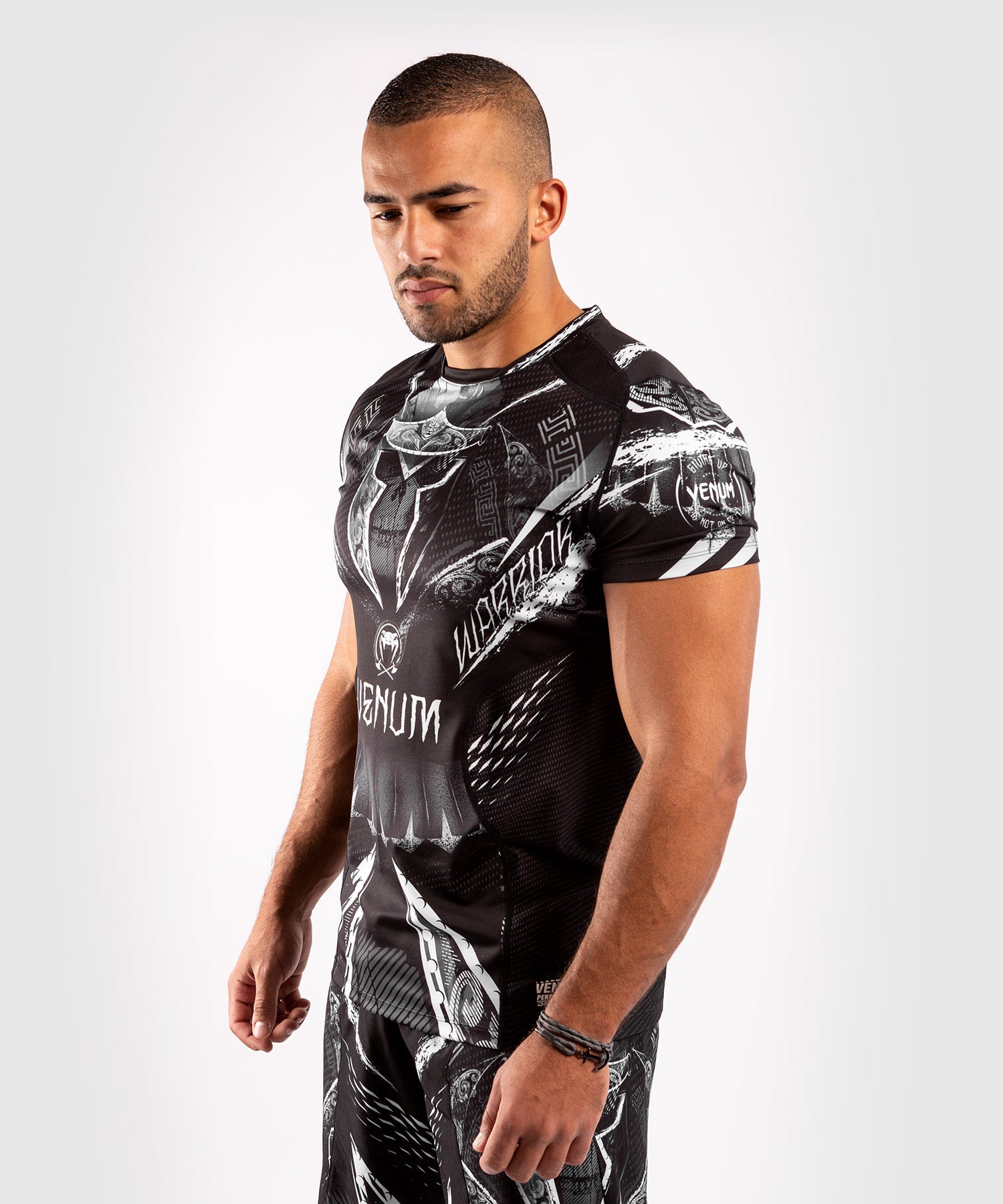 venum-gldtr-4-0-dry-tech-t-shirt-schwarz-wei image 3