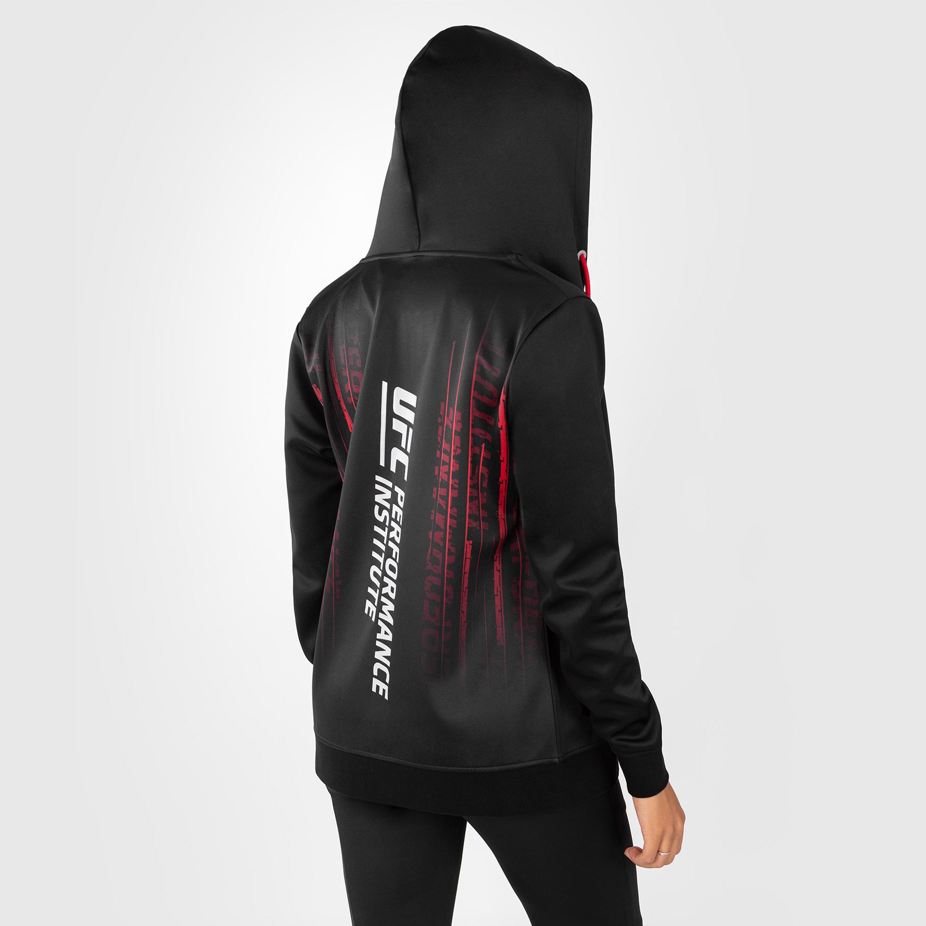ufc-venum-performance-institute-2-0-zip-hoodie-damen-schwarz-rot image 3