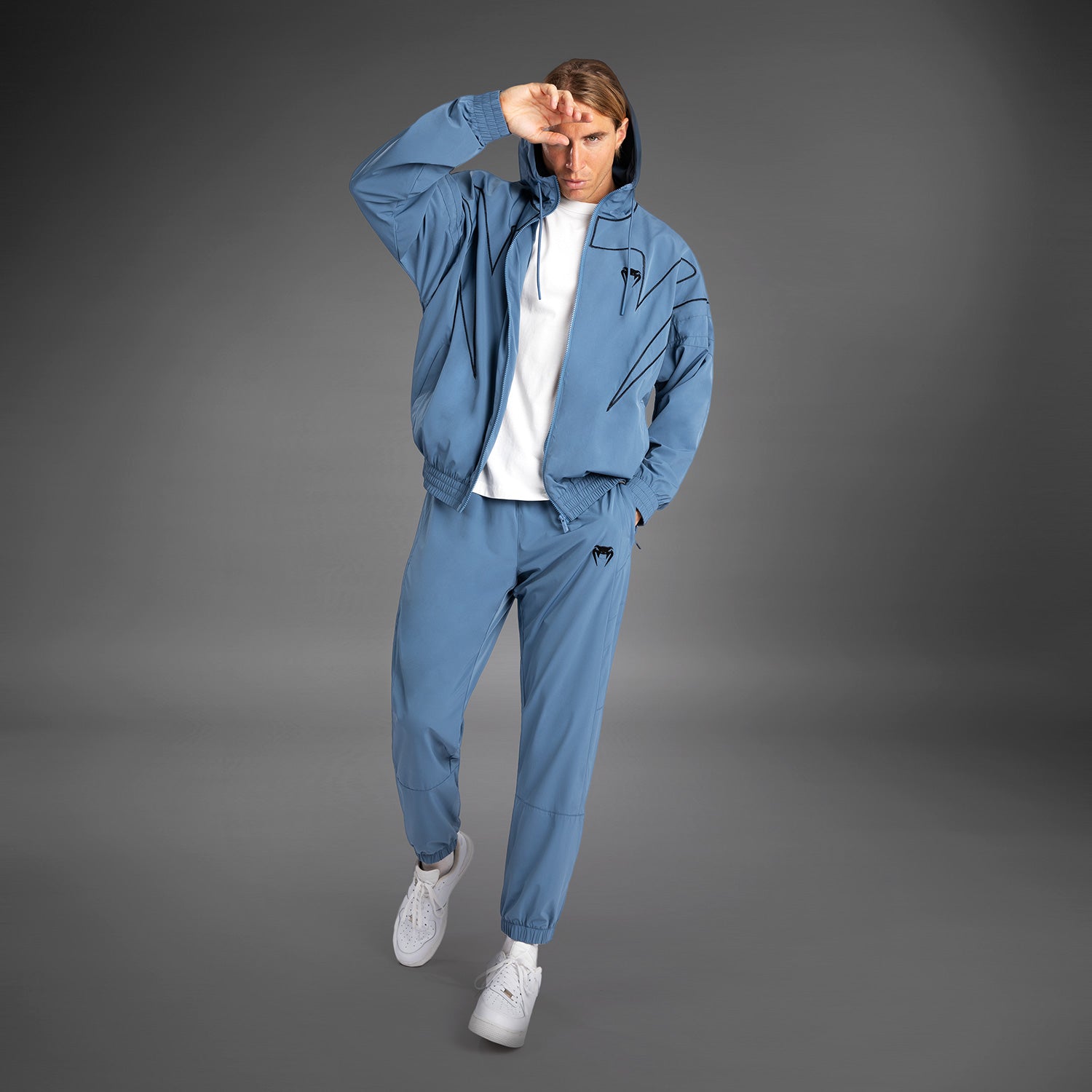 venum-attack-90-trainingsanzug-jacke-herren-blau-schwarz image 4