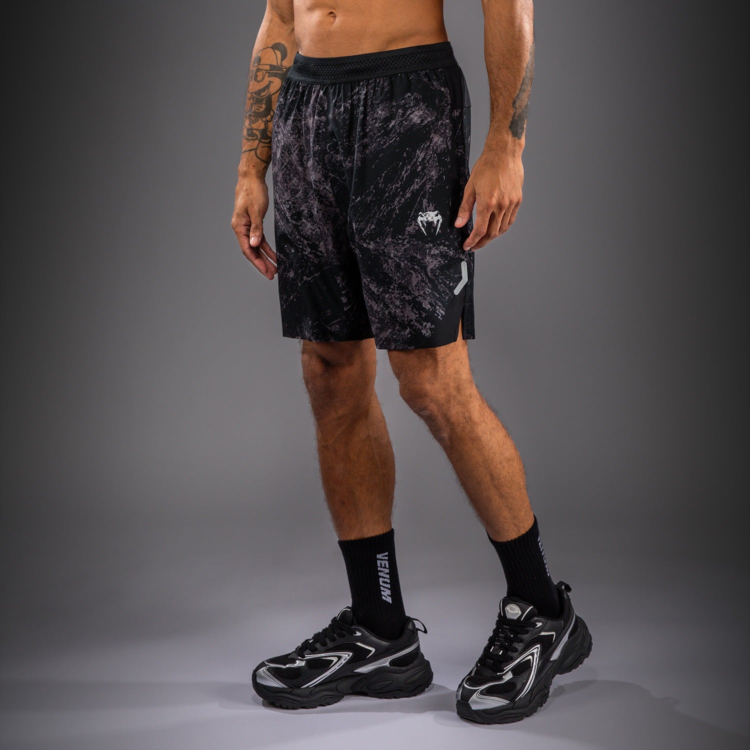 venum-rage-workout-trainingsshorts-schwarz-grau image 1