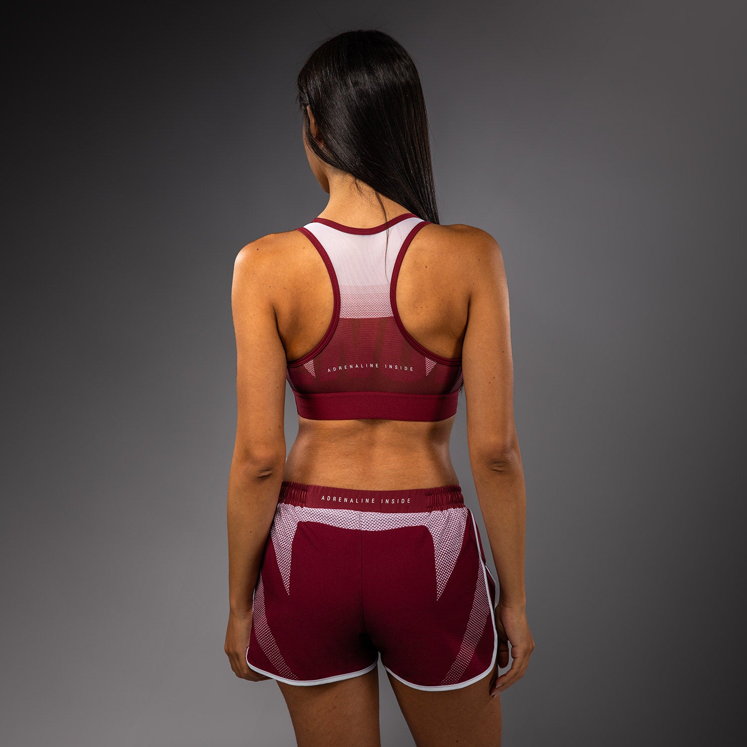 venum-adrenaline-damen-sport-bh-burgunder-rosa image 3