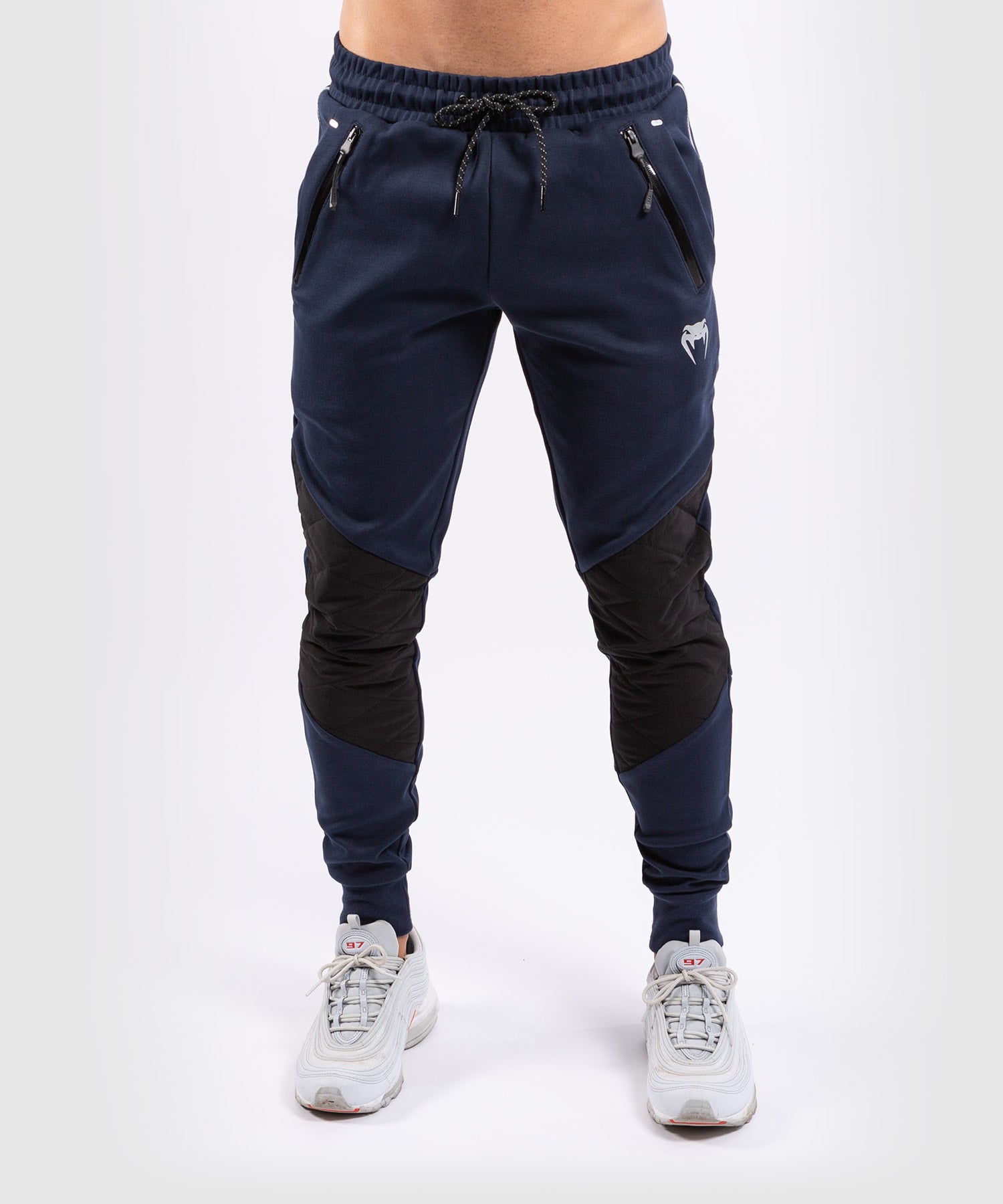 venum-laser-evo-jogginghose-navy-silver image 3