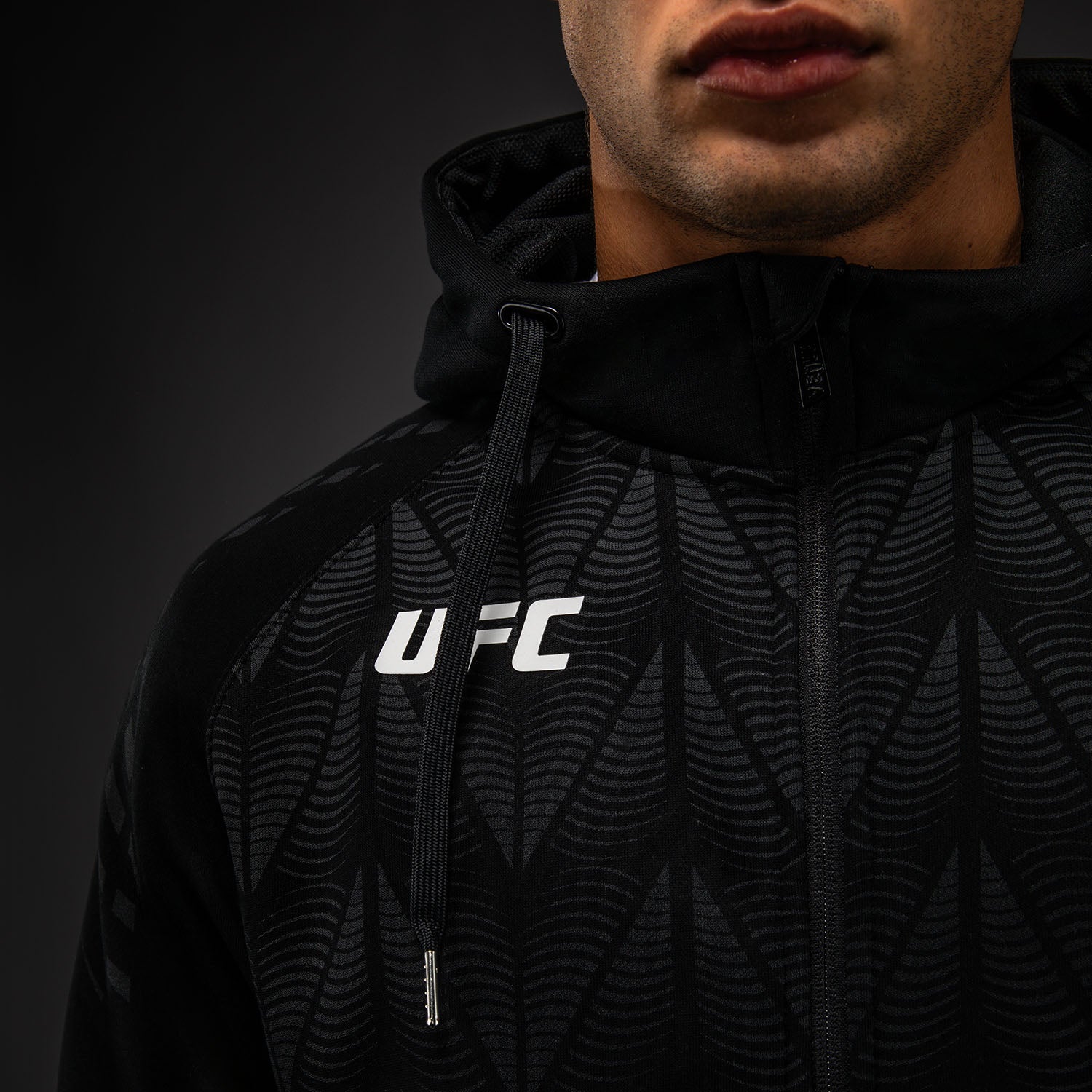 ufc-zenith-by-venum-replica-zip-hoodie-herren-schwarz image 5