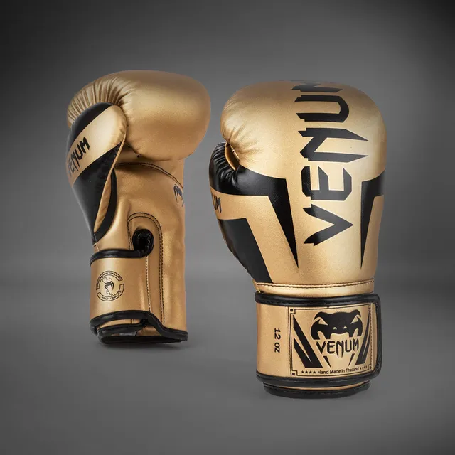 venum-elite-boxhandschuhe-gold-schwarz image 1