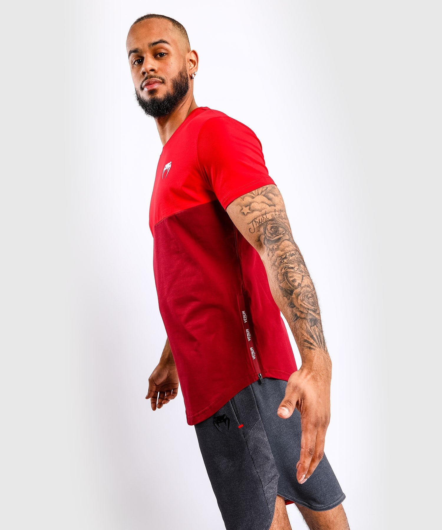 venum-laser-2-0-t-shirt-herren-rot image 5