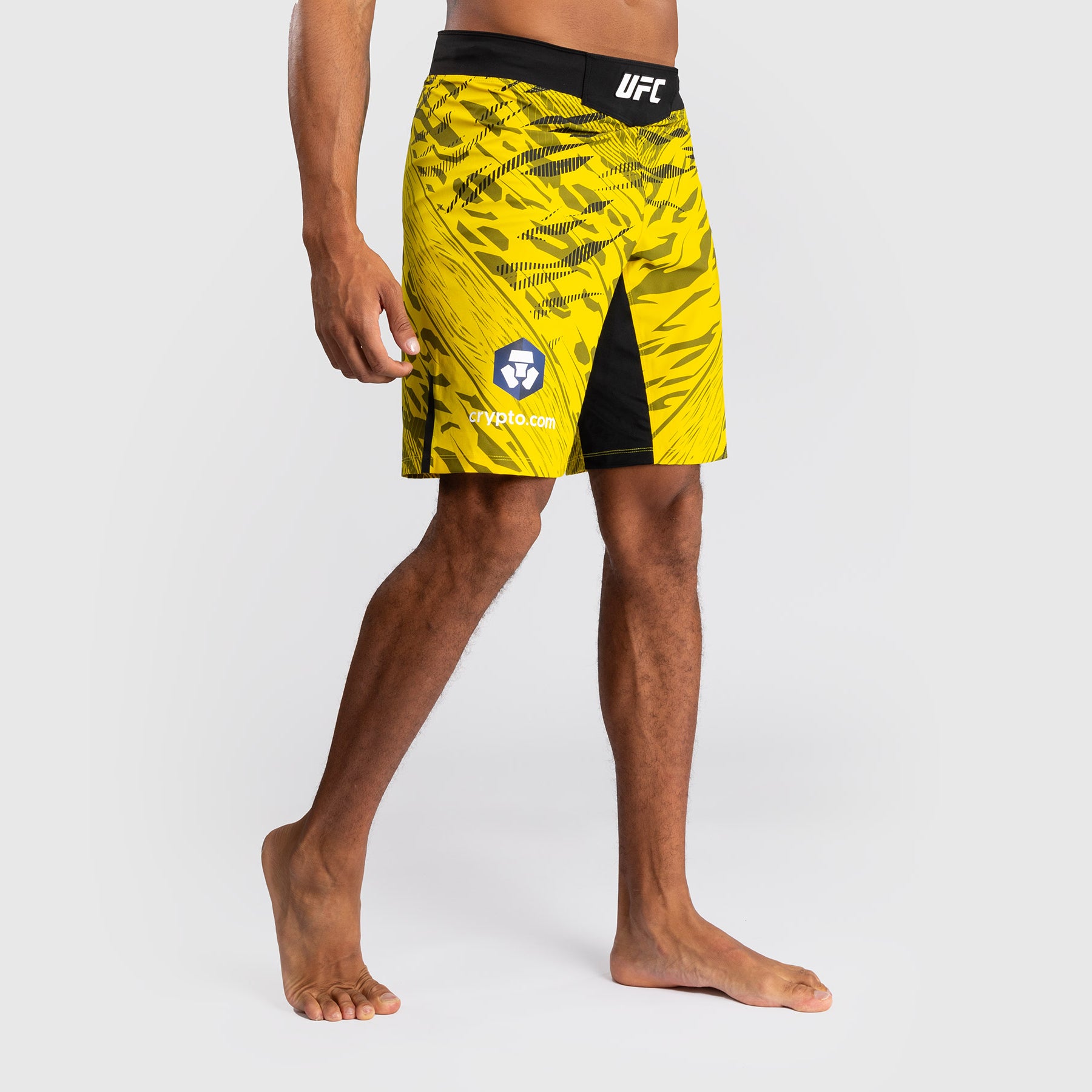 ufc-fusion-by-venum-authentic-fight-night-fight-short-long-fit-herren-gelb-perso image 4