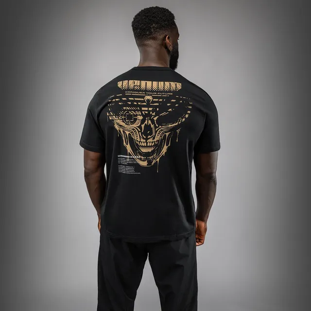 venum-invader-herren-t-shirt-schwarz-sand image 1