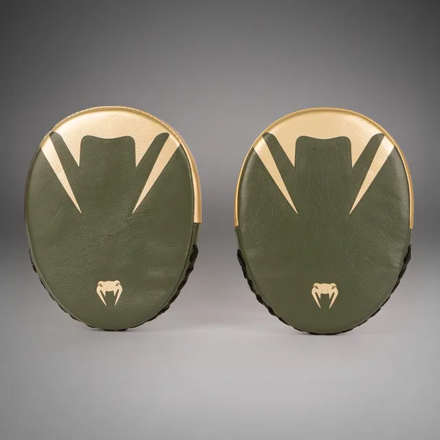 venum-pro-mini-rundschlag-schild-pratze-fokus-pads-khaki-gold image 1