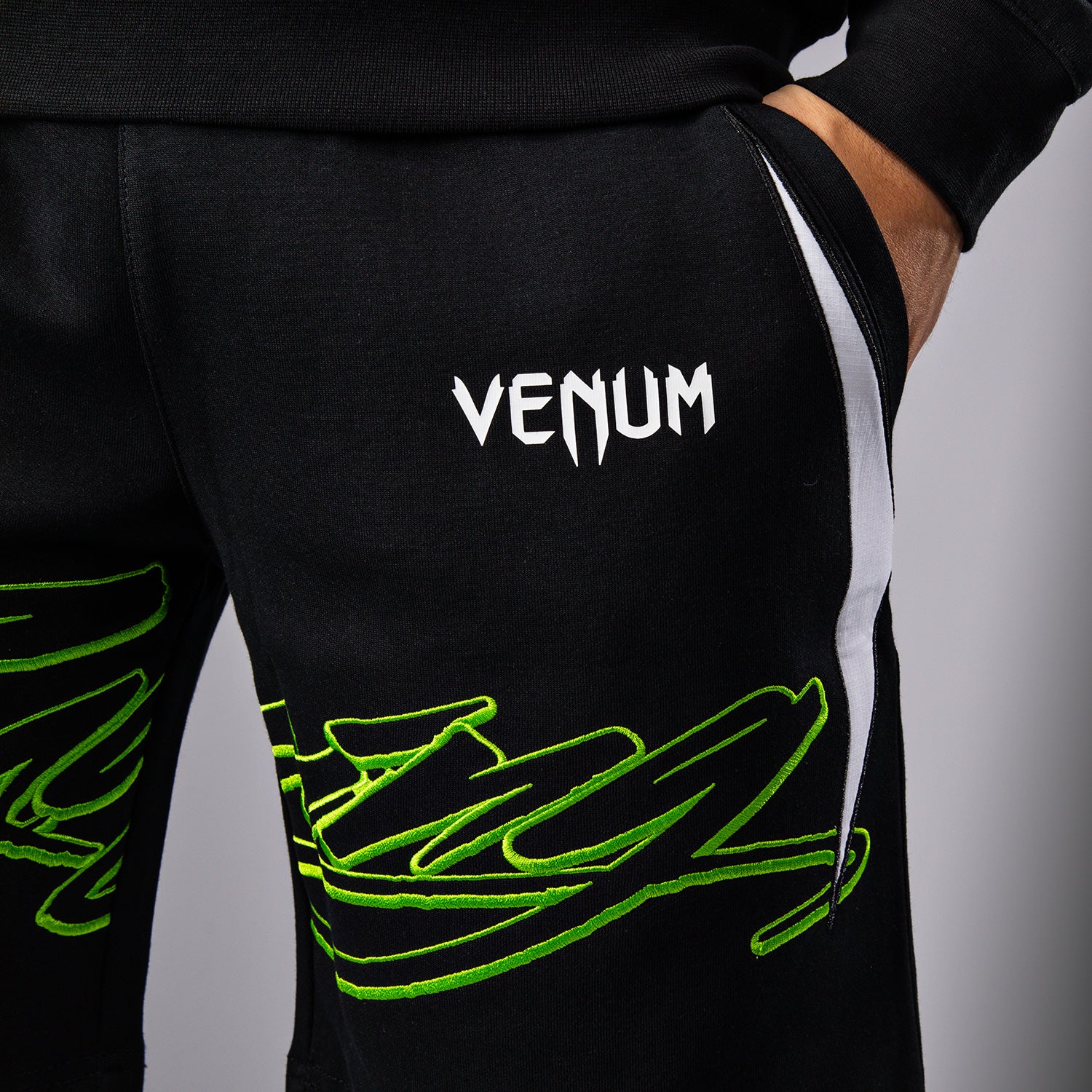 venum-x-bud-racing-baumwoll-shorts-herren-schwarz-wei-limettengr-n image 6