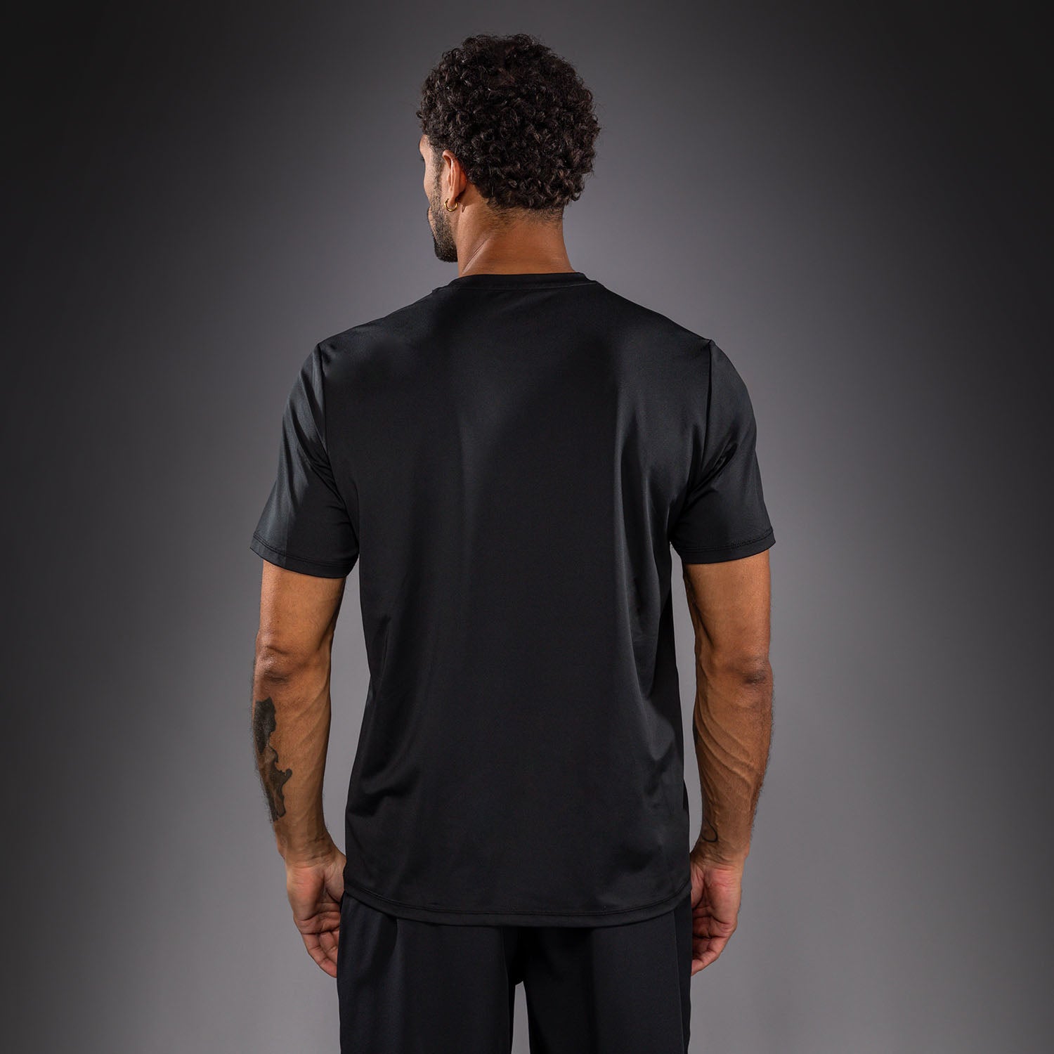 venum-classic-dry-tech-t-shirt-schwarz-silber image 3