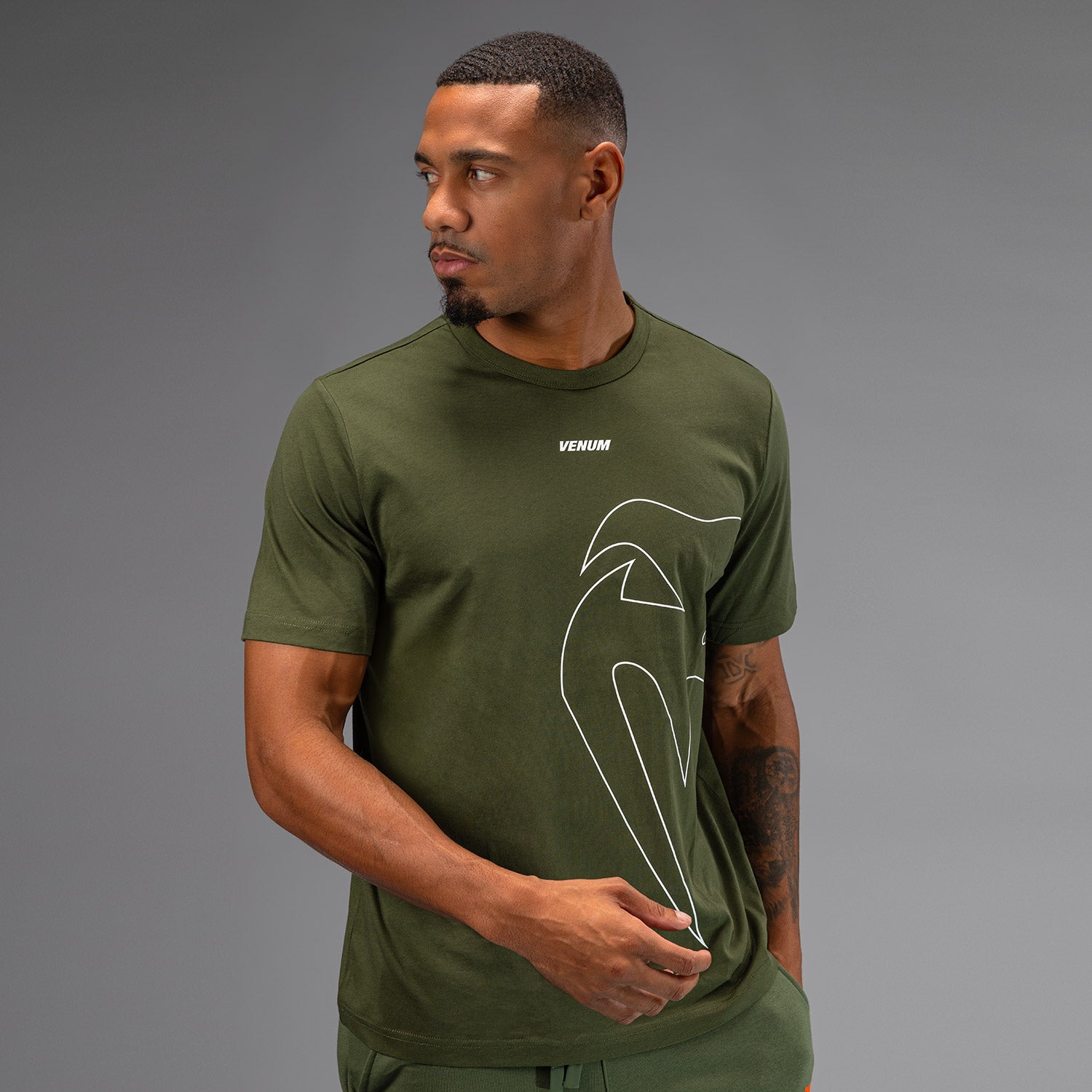 venum-giant-connect-t-shirt-herren-armeegr-n image 2