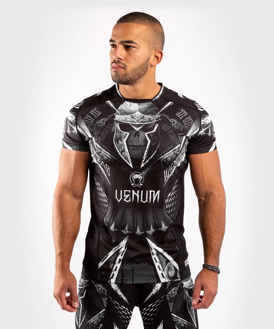 venum-gldtr-4-0-dry-tech-t-shirt-schwarz-wei image 1