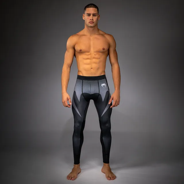 venum-no-gi-spats-ibjjf-approved-schwarz-silbergrau image 1