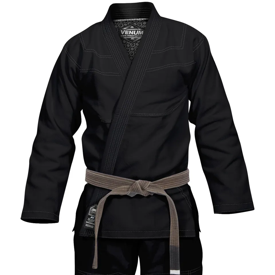 venum-elite-classic-bjj-gi-kampfanzug-schwarz image 1