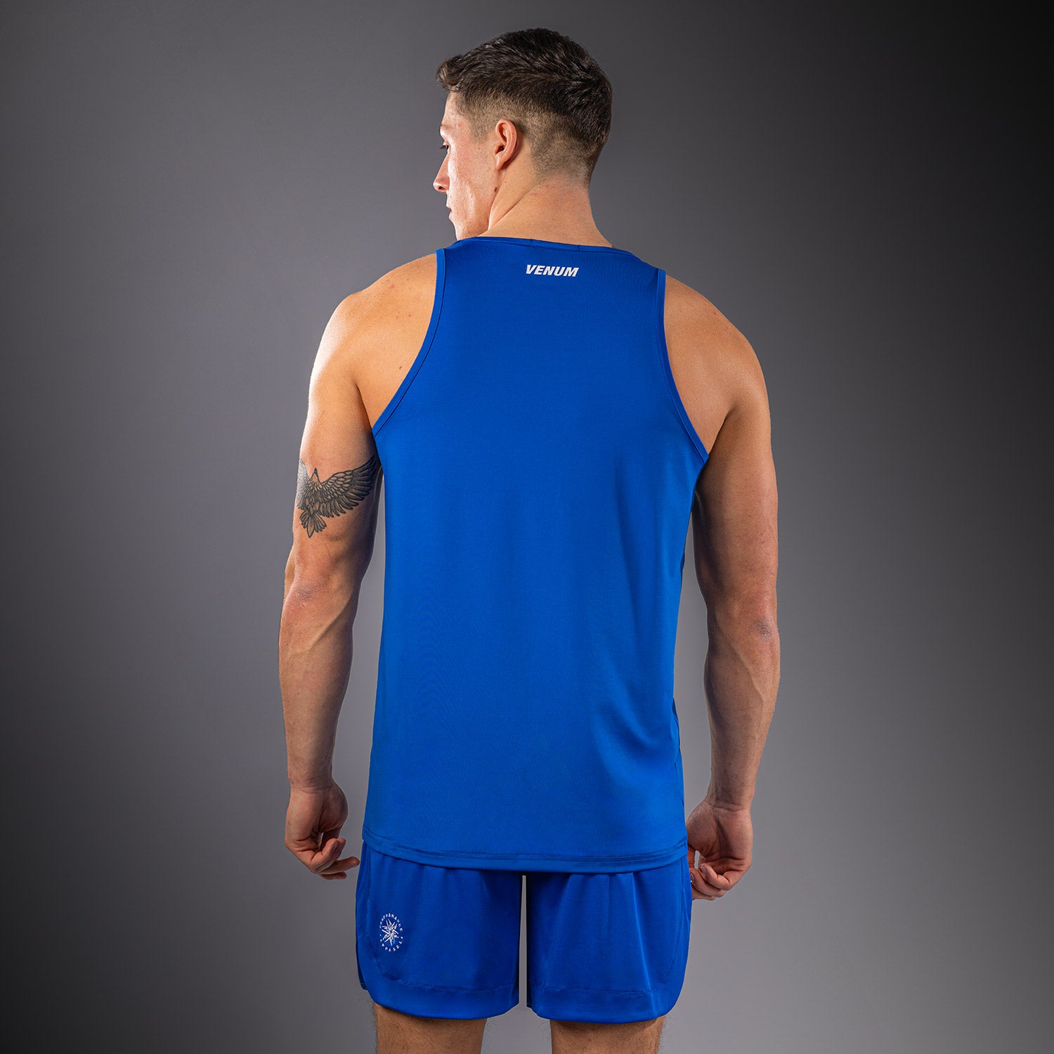 venum-contender-tanktop-herren-blau-rmellos image 4