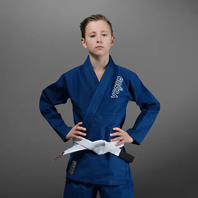 venum-contender-kids-bjj-gi-blau-inkl-wei-er-g-rtel image 1