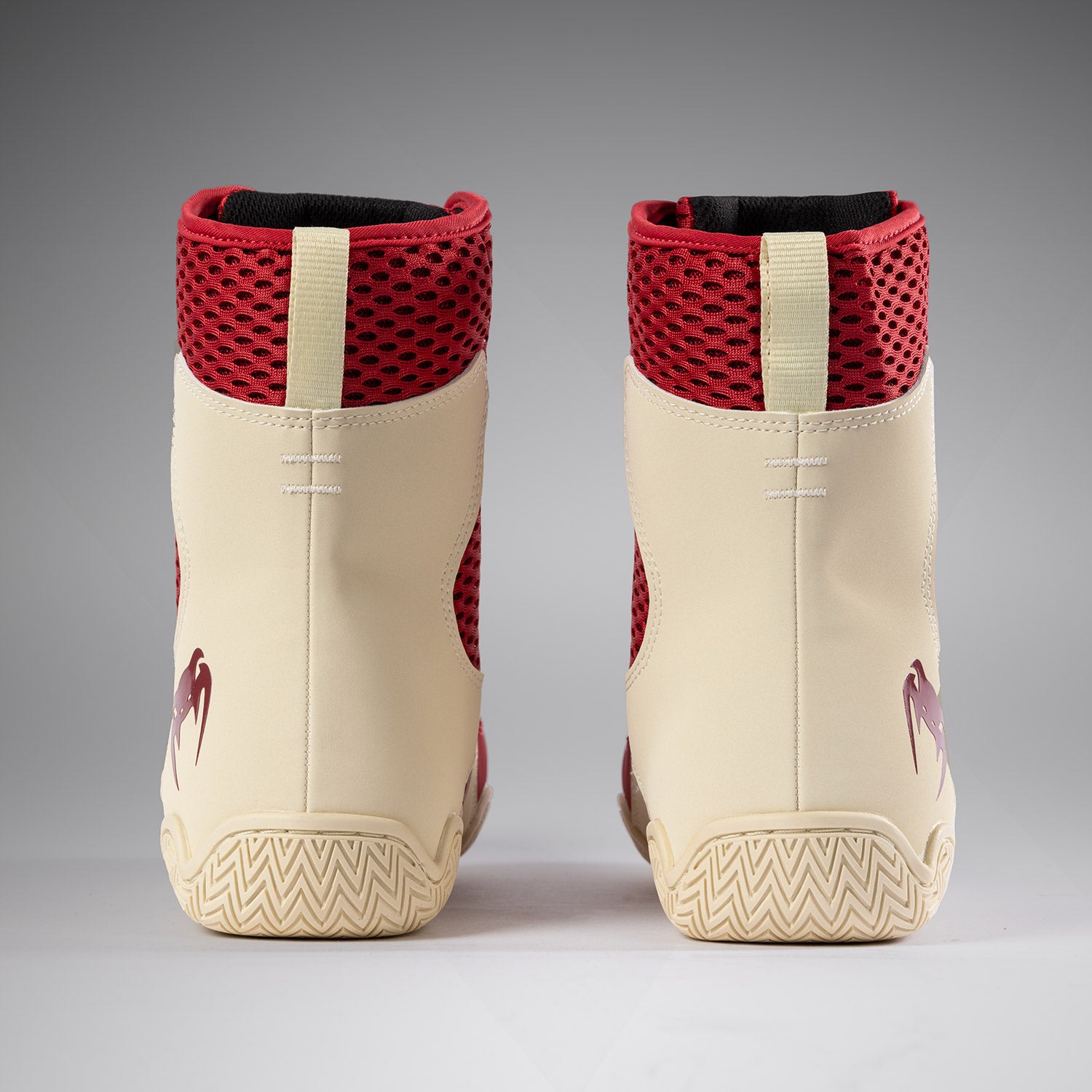 venum-contender-boxschuhe-rubinrot-elfenbein image 7