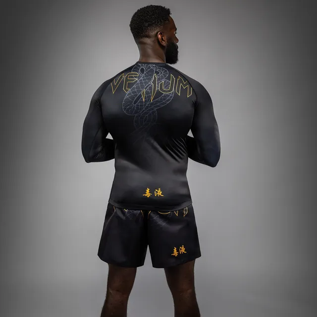 venum-serpenti-langarm-rashguard-schwarz-silber-gold-herren image 1