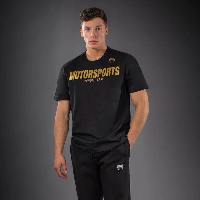 venum-motorsports-vt-t-shirt-schwarz-gold-f-r-herren image 1