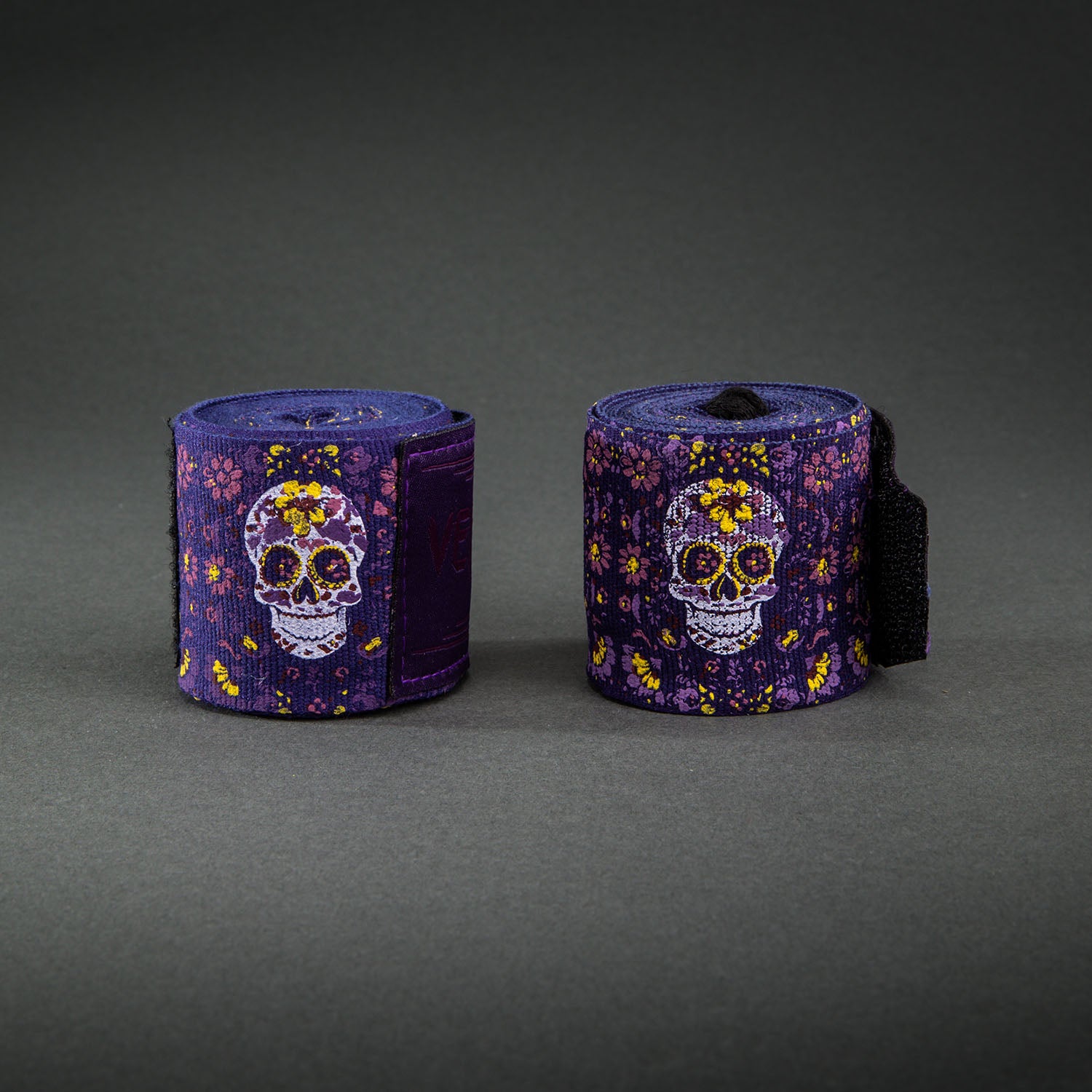 venum-kontact-evo-santa-muerte-boxbandagen-dunkellila image 1