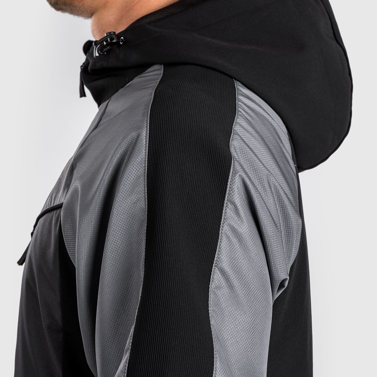 venum-laser-3-0-trainingsjacke-herren-schwarz-grau image 5