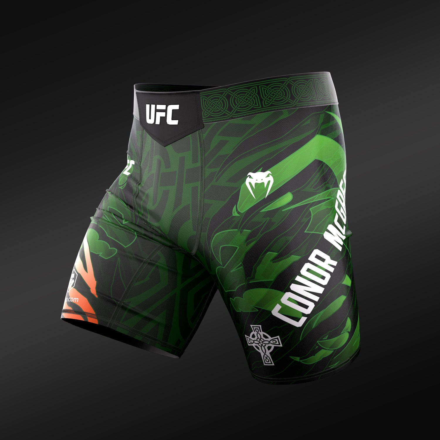 venum-ufc-unrivaled-by-venum-conor-mcgregor-vale-tudo-shorts-herren-gr-n image 1