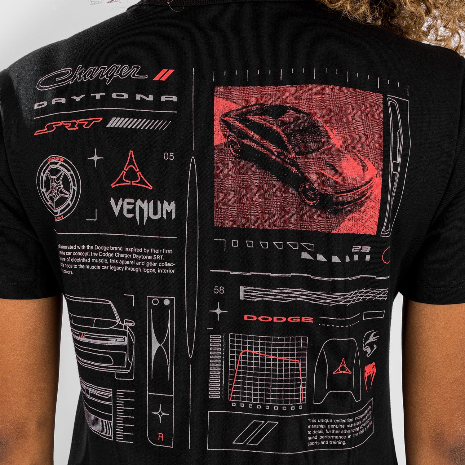 venum-x-dodge-banshee-t-shirt-f-r-frauen-schwarz image 4