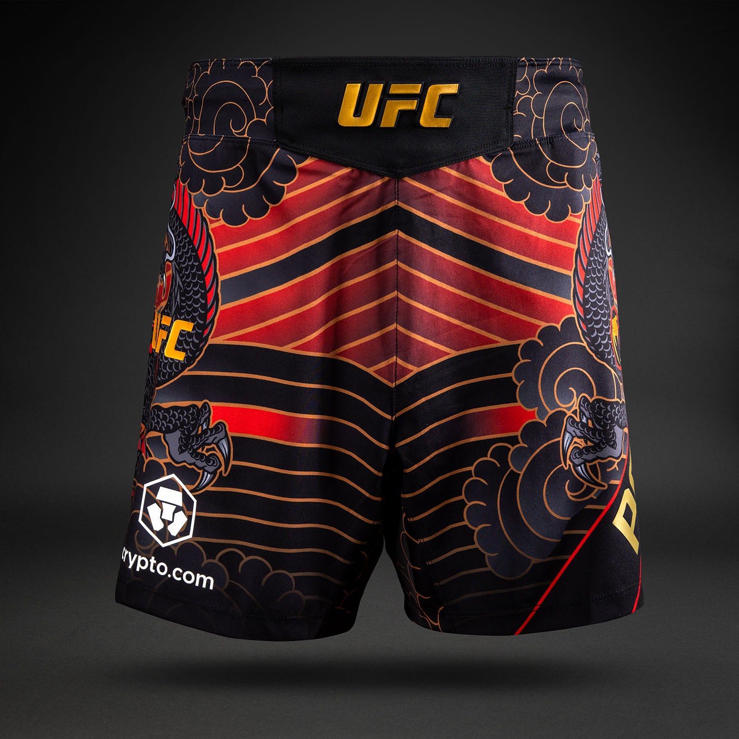 ufc-unrivaled-by-venum-alexandre-pantoja-short-fit-kampfhose-rot image 2