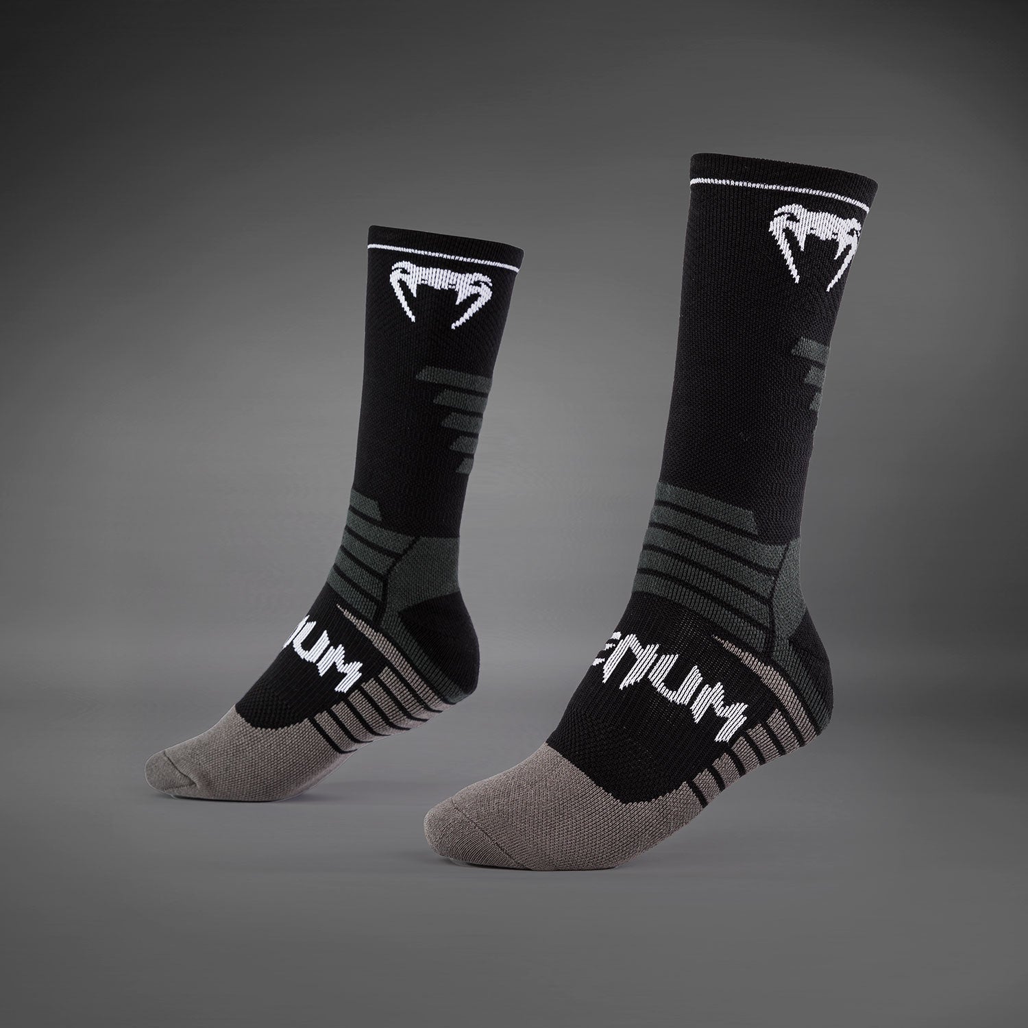venum-elite-performance-socken-schwarz-wei-crew image 1