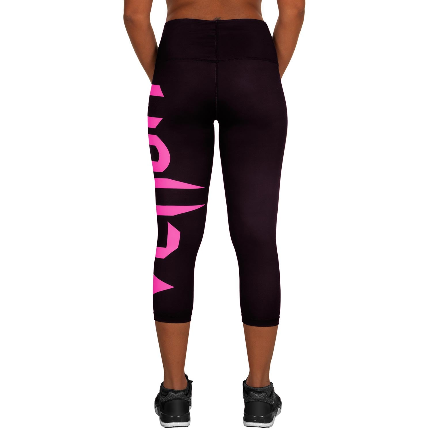 venum-giant-kurze-leggings-schwarz-neonrosa image 3