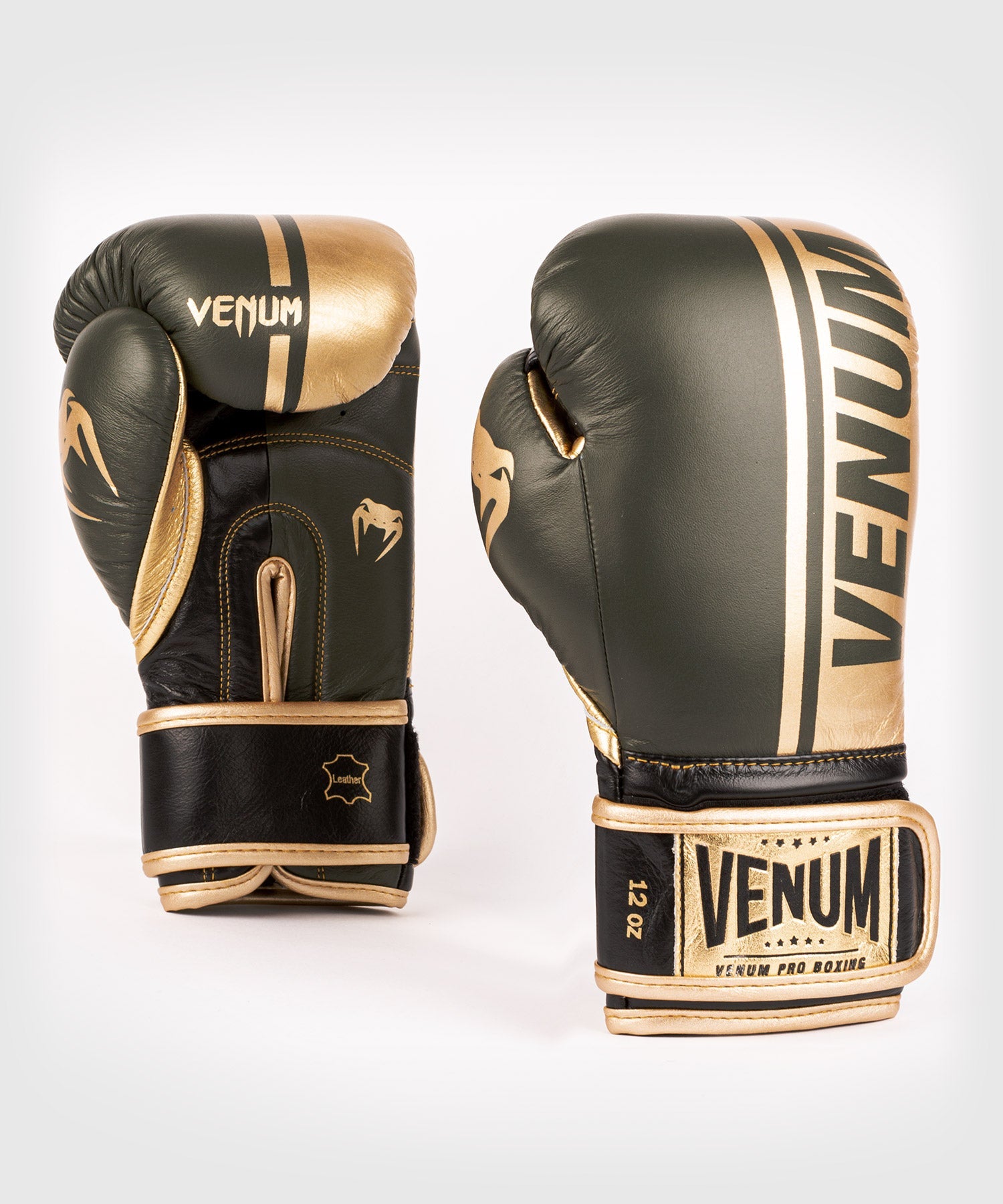 venum-shield-professionelle-boxhandschuhe-klett-khaki-gold image 2