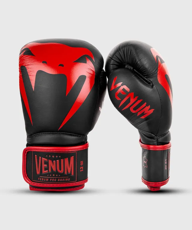 venum-giant-2-0-professionelle-boxhandschuhe-klettverschluss-rot-schwarz image 1