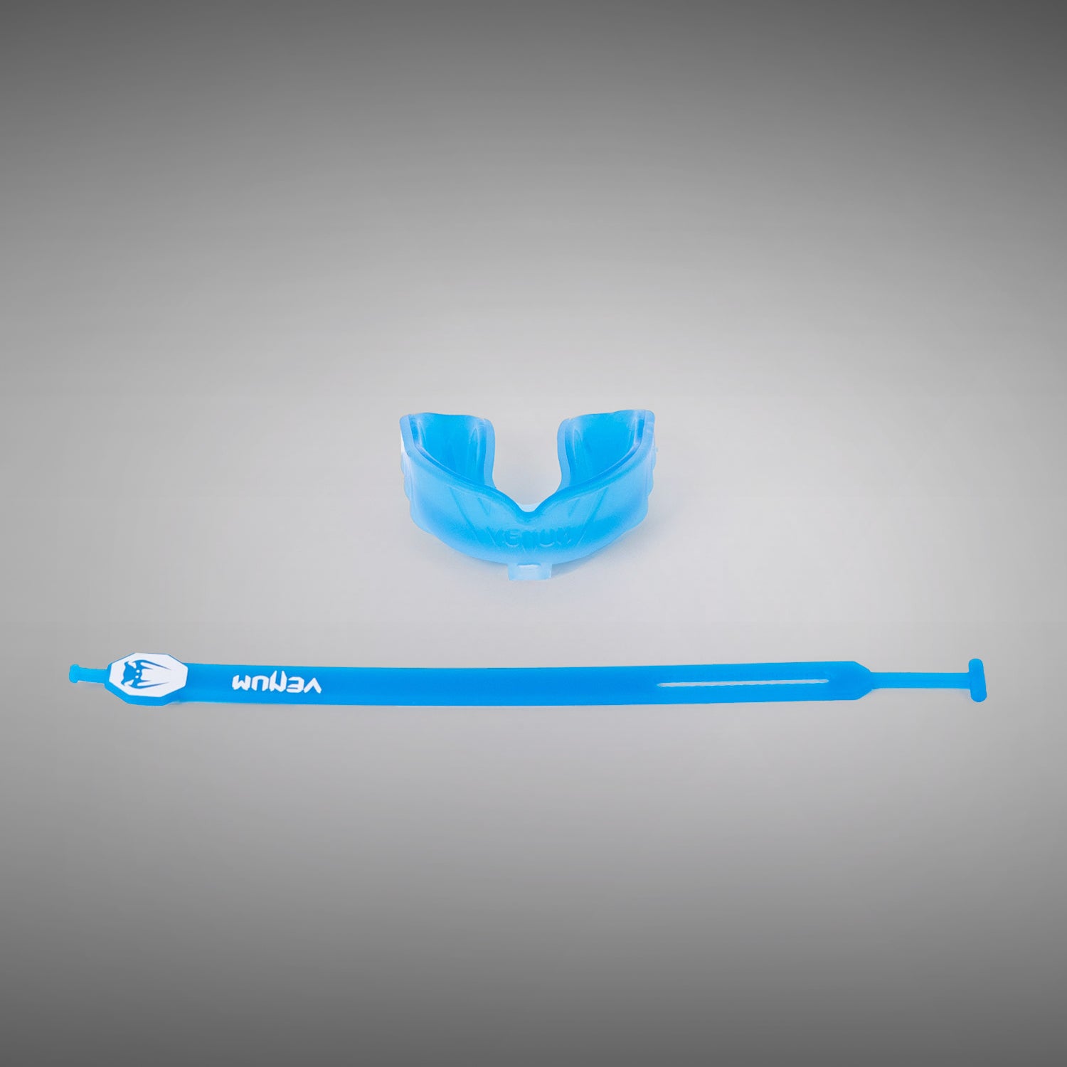 venum-challenger-mundschutz-mit-ohne-riemen-blau-transparent image 2
