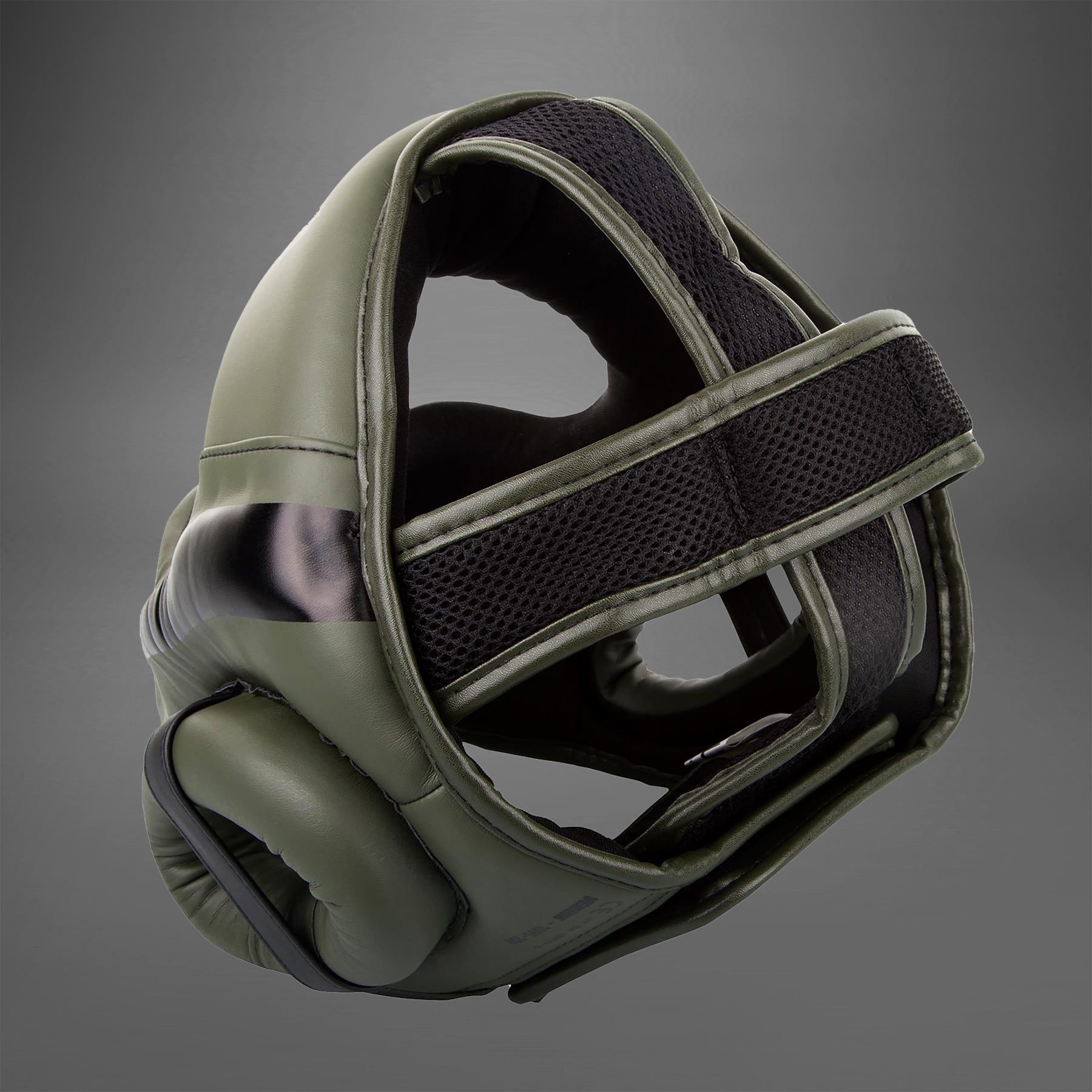 venum-elite-kopfschutz-khaki-schwarz image 6