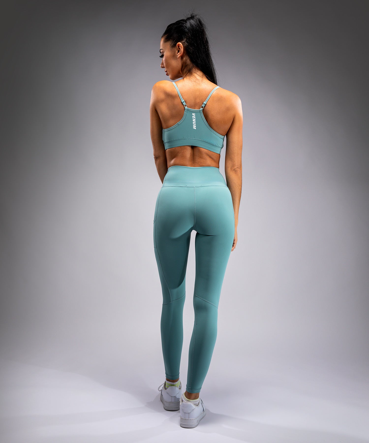 venum-essential-damen-performance-leggings-aqua-gr-n image 2