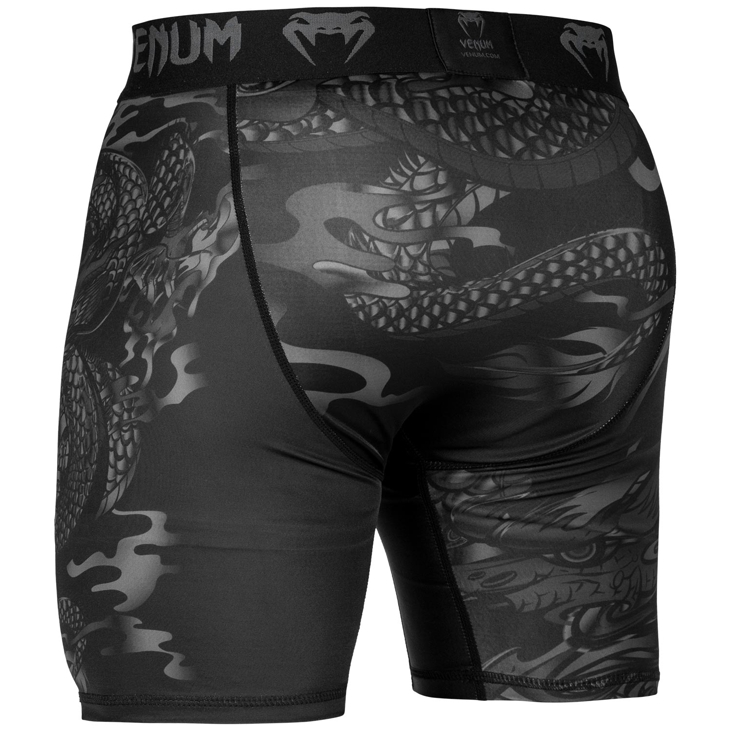 venum-dragon-s-flight-kompressions-shorts-herren-schwarz-schwarz image 3