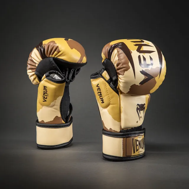 venum-elite-sparringhandschuhe-hellbeige-braun-boxhandschuhe-training image 1