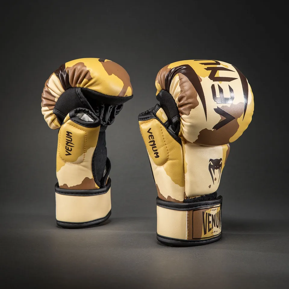 venum-elite-sparringhandschuhe-hellbeige-braun-boxhandschuhe-training image 1