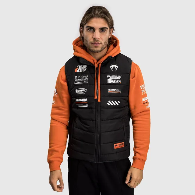 venum-motorsport-daunenjacke-rmellose-steppjacke-tiefschwarz image 1