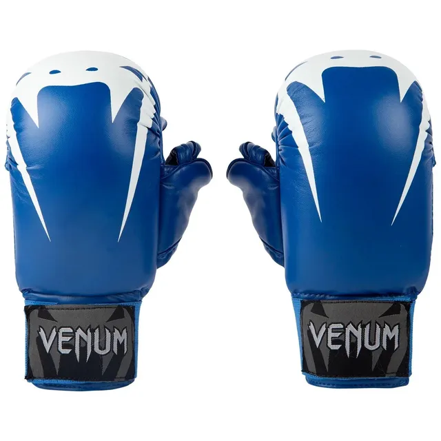 venum-giant-karate-handschuhe-mit-daumen-blau image 1