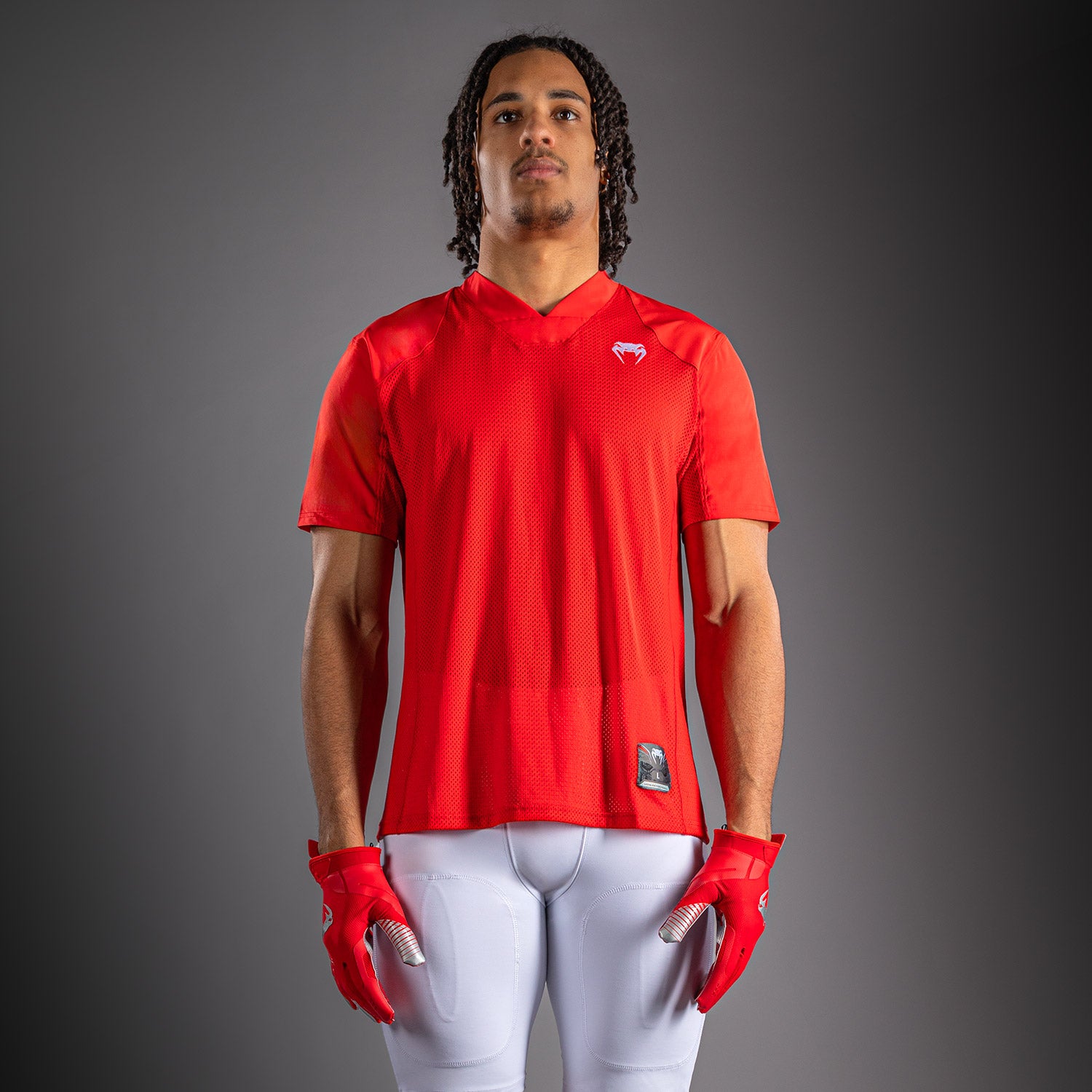 venum-elite-fu-ball-kurzarmtrikot-rot image 1